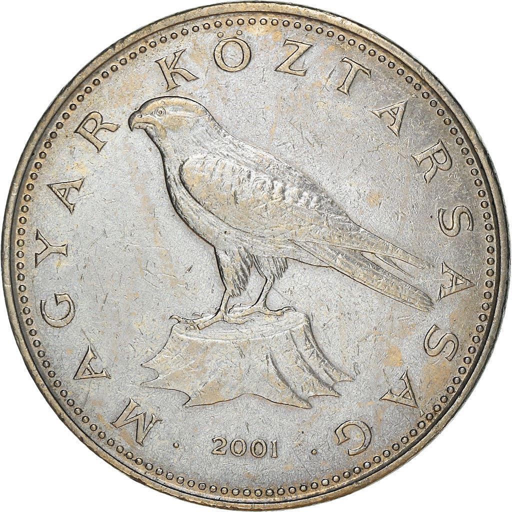 Hungary 50 Forint Coin | Saker Falcon | KM697 | 1992 - 2011