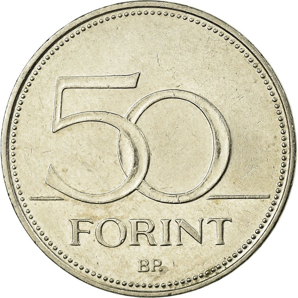 Hungary 50 Forint Coin | Saker Falcon | KM850 | 2012 - 2021