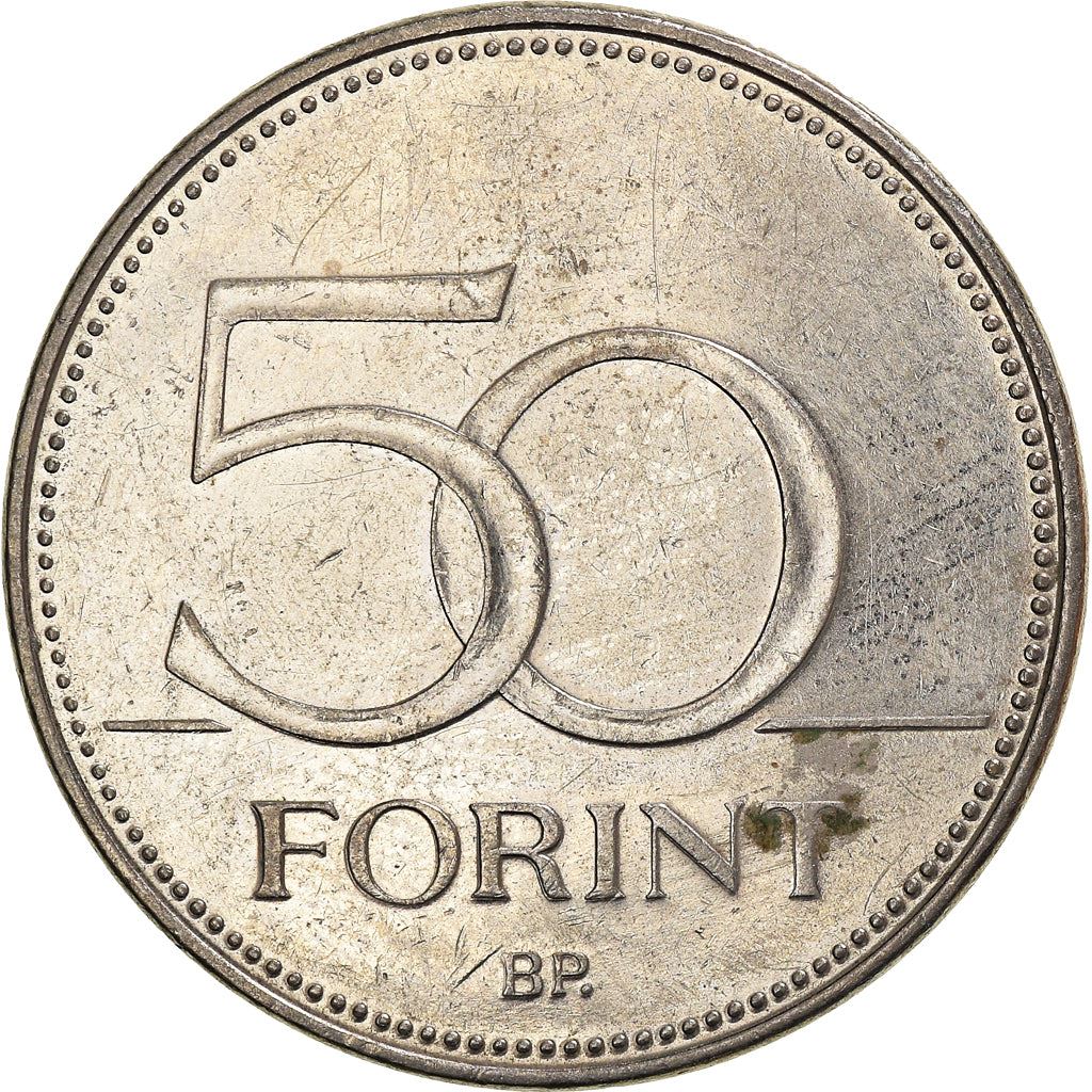 Hungary 50 Forint Coin | Saker Falcon | KM850 | 2012 - 2021