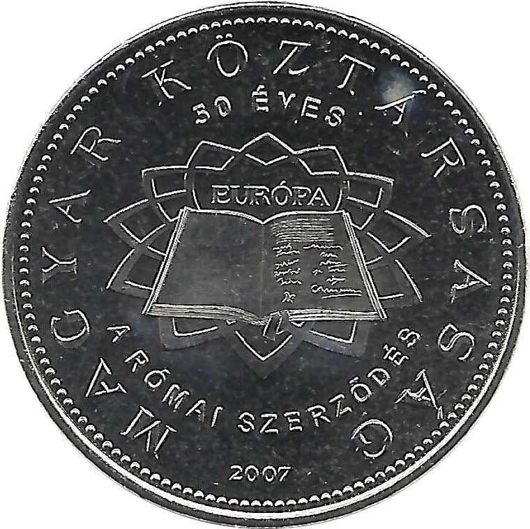 Hungary | 50 Forint Coin | Treaty of Rome | KM805 | 2007