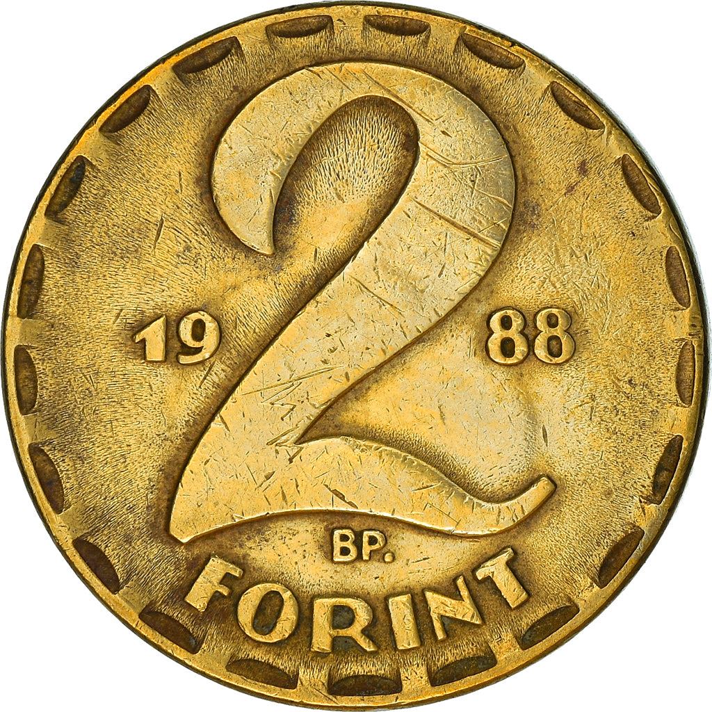 Hungary Coin Hungarian 2 Forint | KM591 | 1970 - 1989