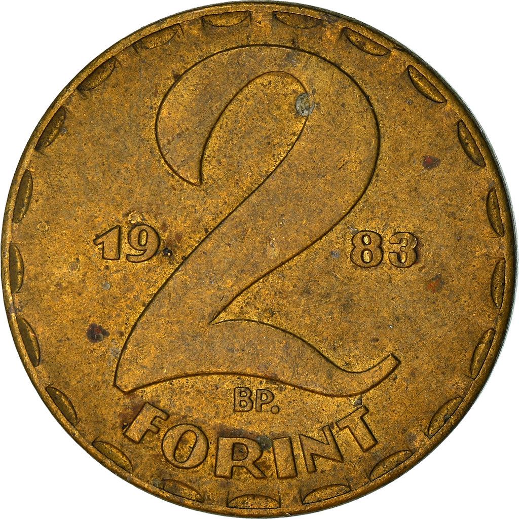 Hungary Coin Hungarian 2 Forint | KM591 | 1970 - 1989