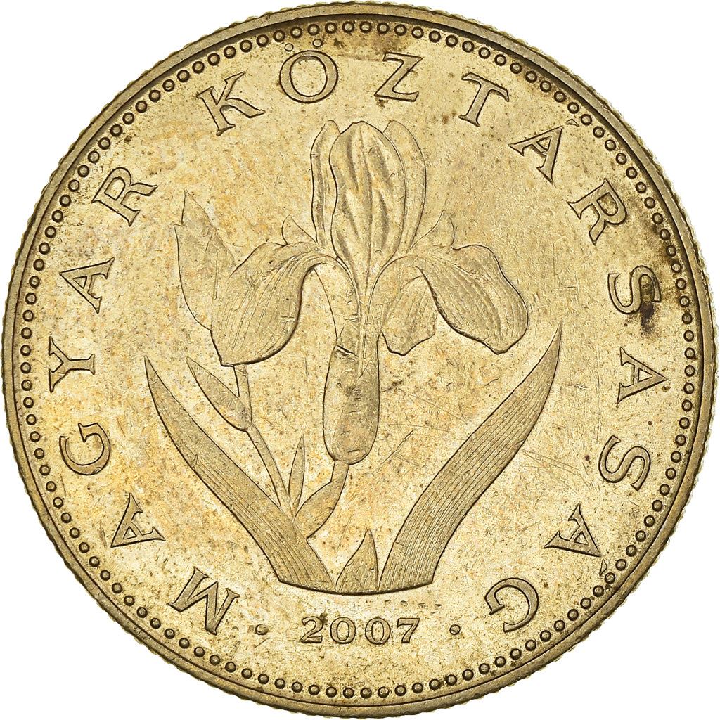 Hungary Coin Hungarian 20 Forint | Iris Variegata | KM696 | 1992 - 2011