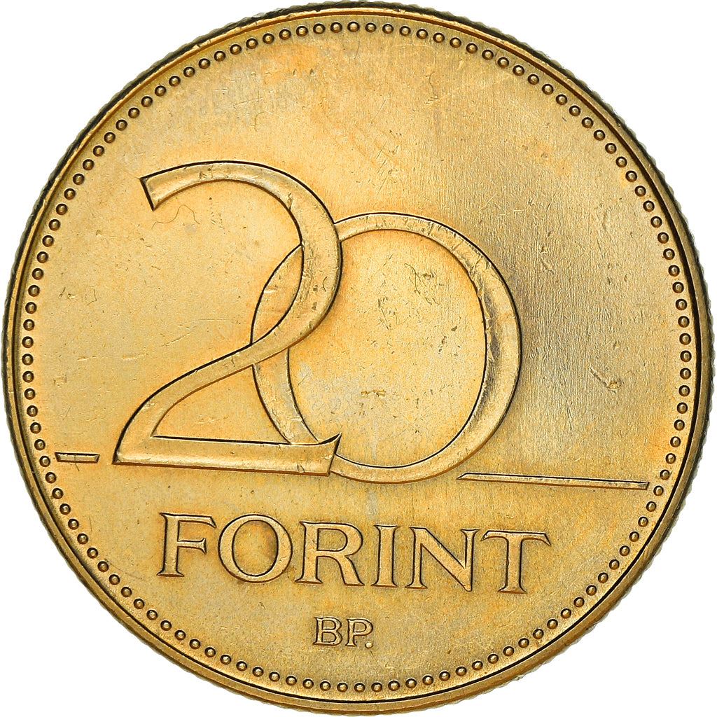 Hungary Coin Hungarian 20 Forint | Iris Variegata | KM696 | 1992 - 2011