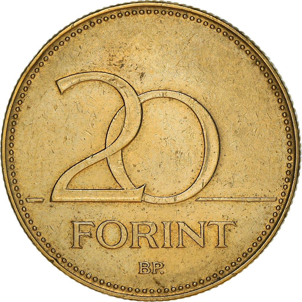 Hungary Coin Hungarian 20 Forint | Iris Variegata | KM696 | 1992 - 2011