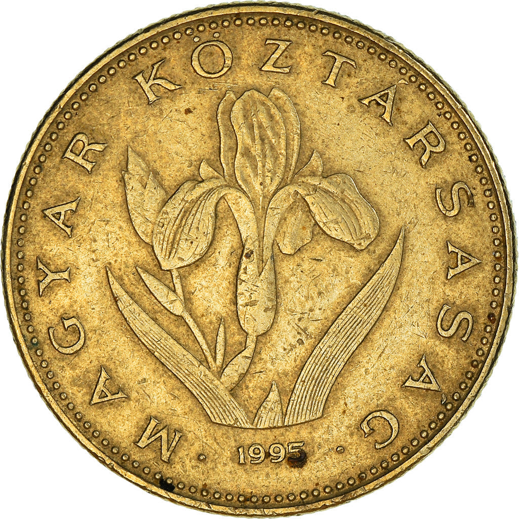 Hungary Coin Hungarian 20 Forint | Iris Variegata | KM696 | 1992 - 2011