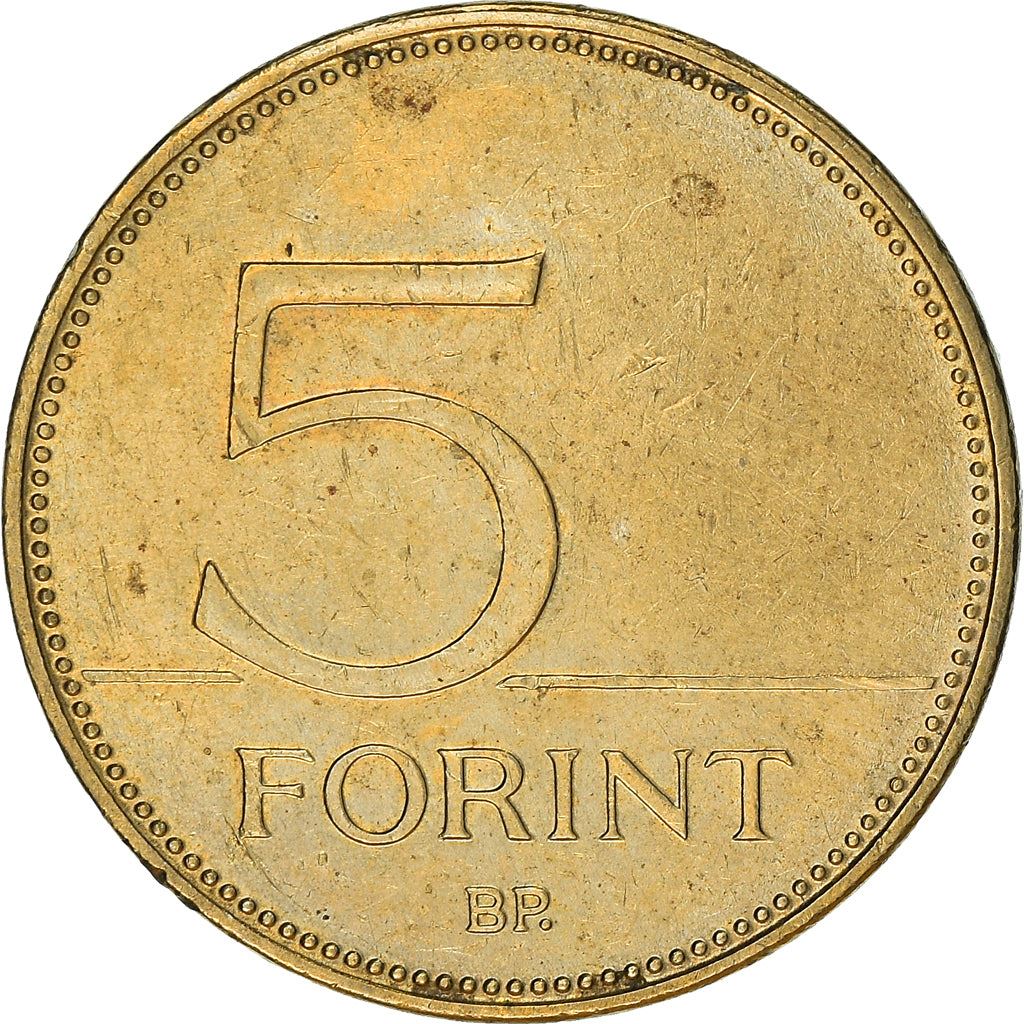 Hungary Coin Hungarian 5 Forint | Bird Crane | KM694 | 1992 - 2011