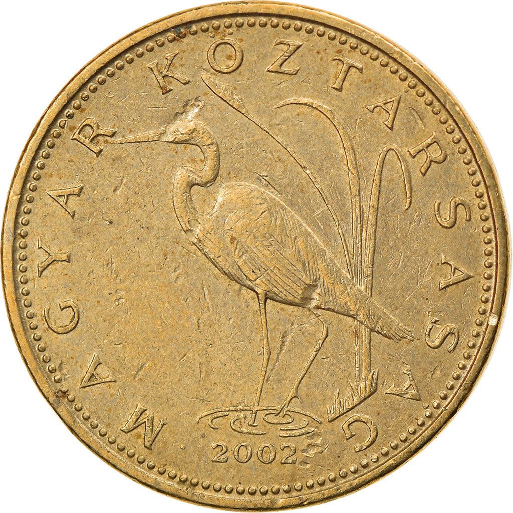 Hungary Coin Hungarian 5 Forint | Bird Crane | KM694 | 1992 - 2011