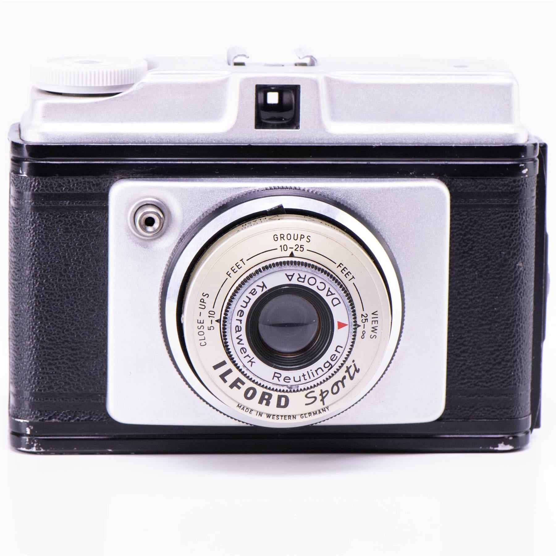 Ilford Sporti Camera | White - Black | Germany | 1959