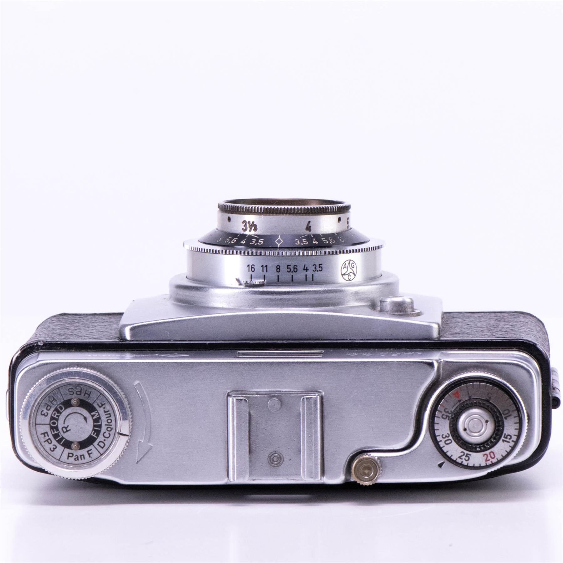 Ilford Sportsman Mk.3 Model Camera | White | Germany | 1959 | Not working