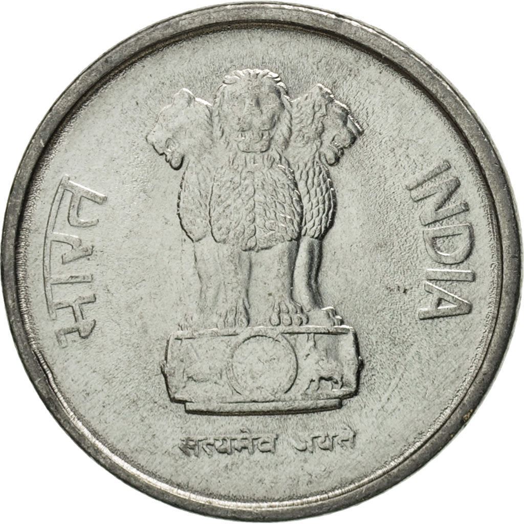 India | 10 Paise Coin | Asoka Lion | Km:40.1 | 1988 - 1998