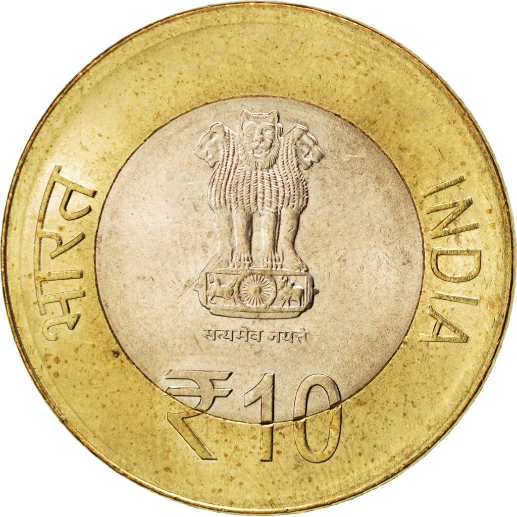 India | 10 Rupees Coin | Shri Mata Vaishno Devi | Km:430 | 2012