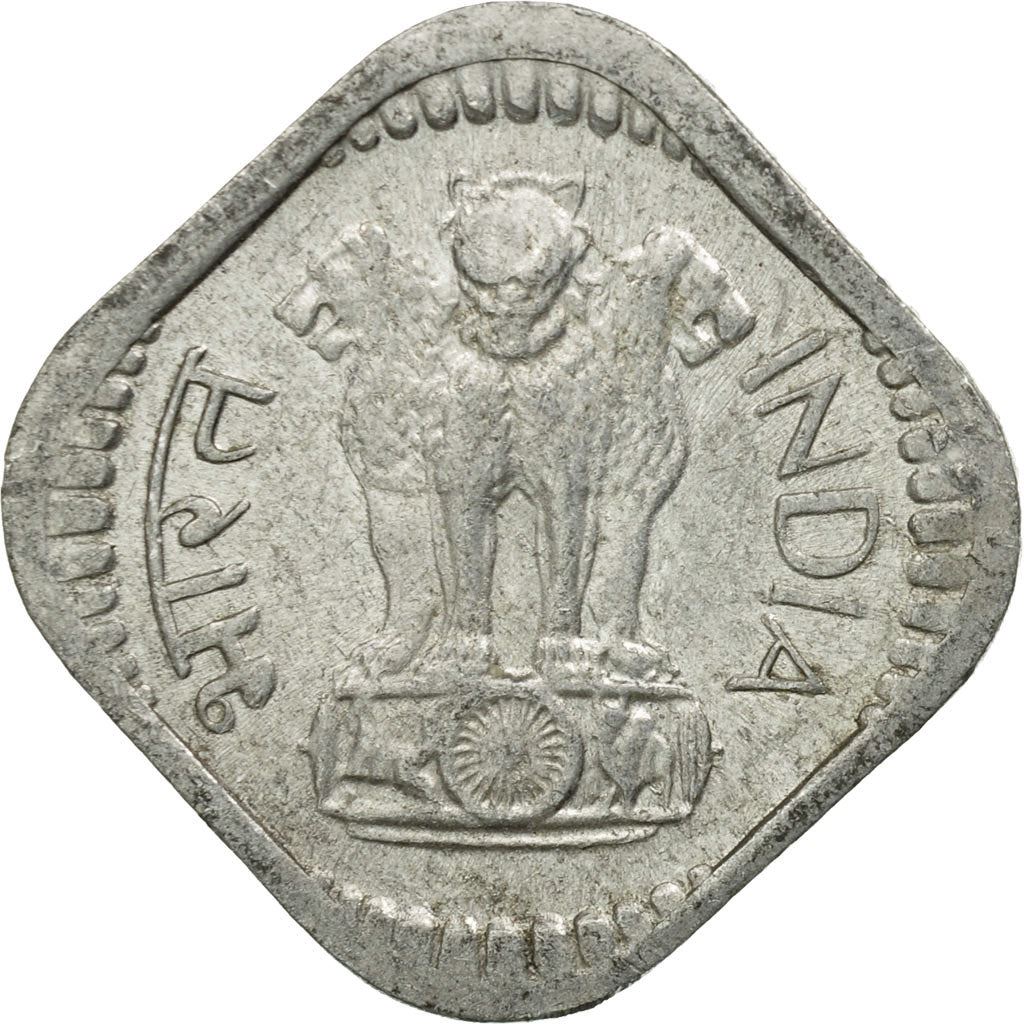 India | 5 Paise Coin | Ashoka Lion | Km:18 | 1972 - 1984