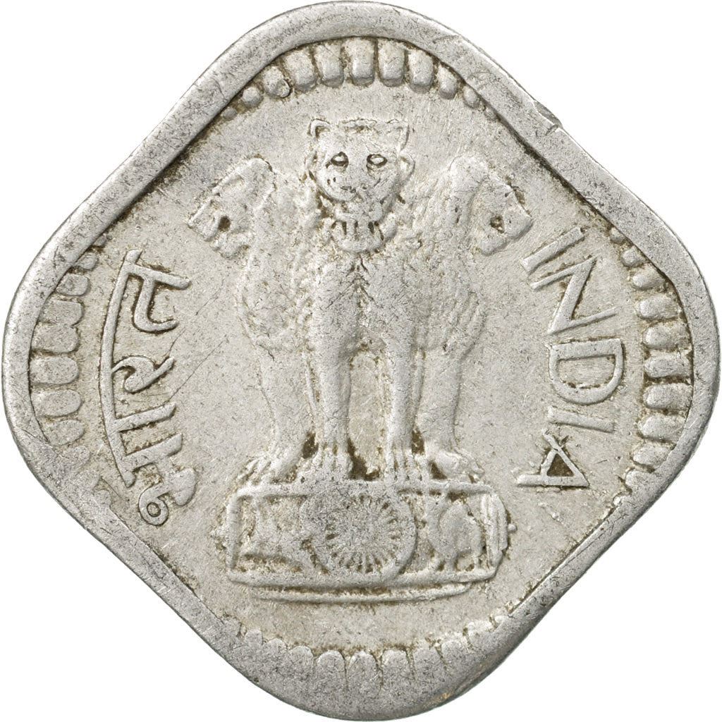 India | 5 Paise Coin | Ashoka Lion | Km:18 | 1972 - 1984