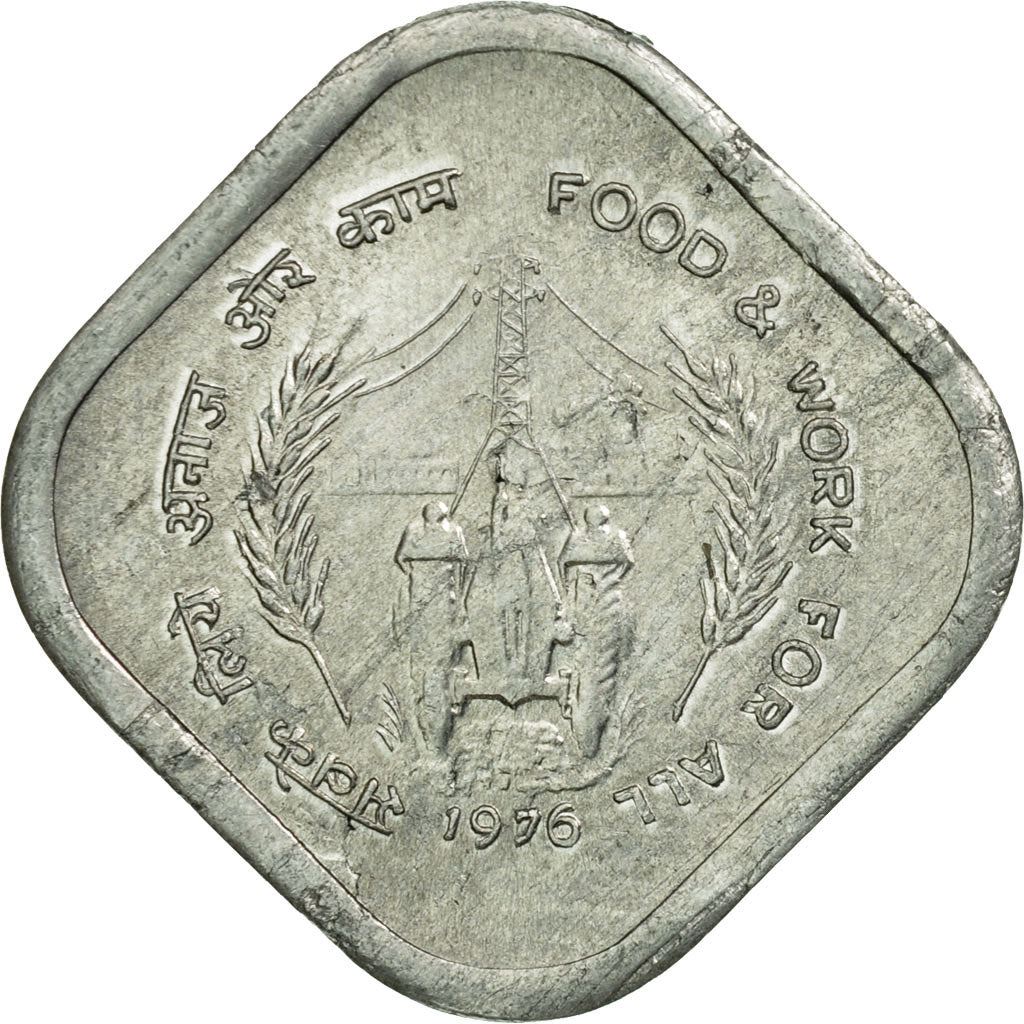 India | 5 Paise Coin | FAO | Km:19 | 1976