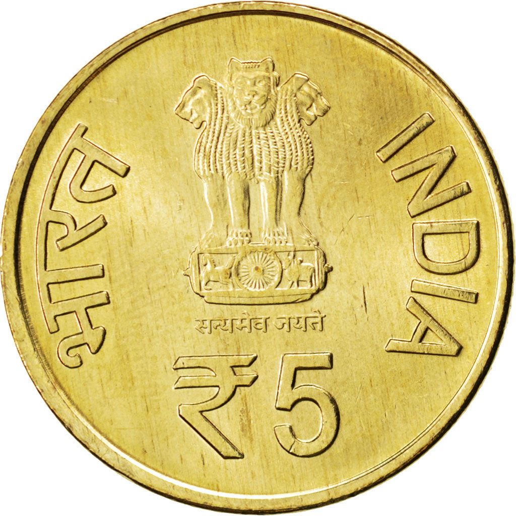 India | 5 Rupees Coin | Shri Mata Vaishno Devi | Km:429 | 2012