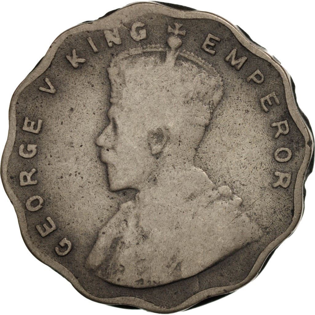 India - British | 1 Anna Coin | King George V | Km:513 | 1912 - 1936