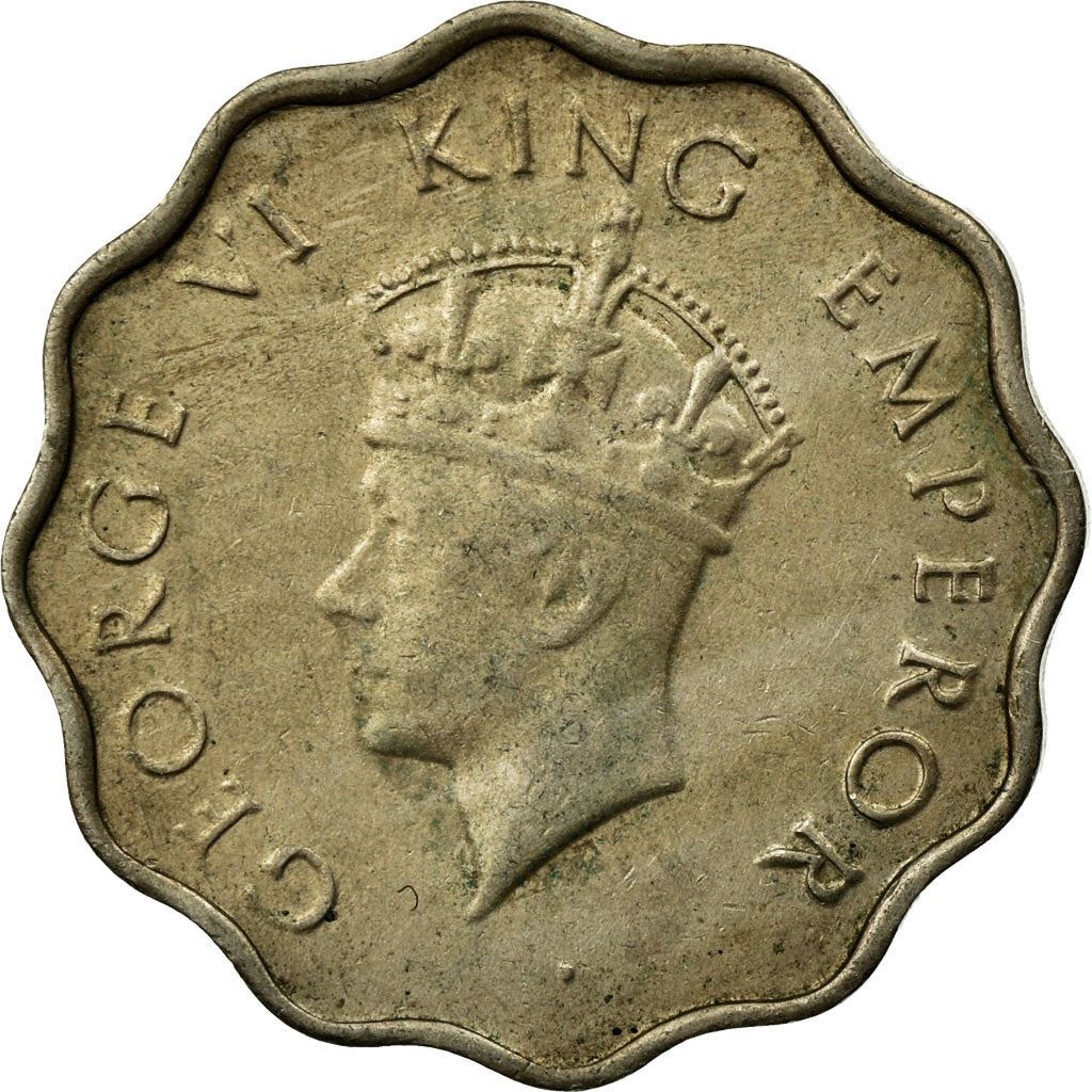 India - British | 1 Anna Coin | King George VI | Km:536 | 1938 - 1940