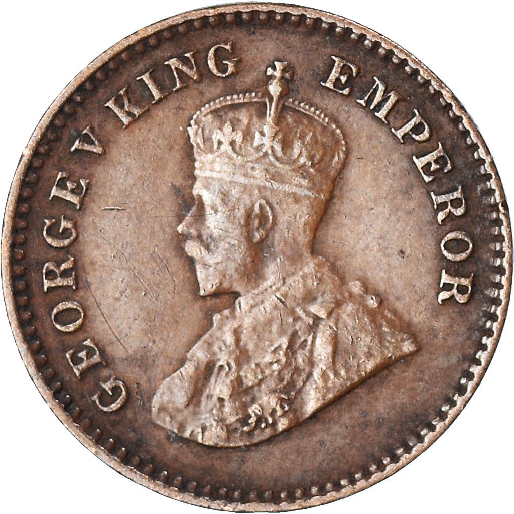 India - British | 1/12 Anna Coin | King George V | Km:509 | 1912 - 1936