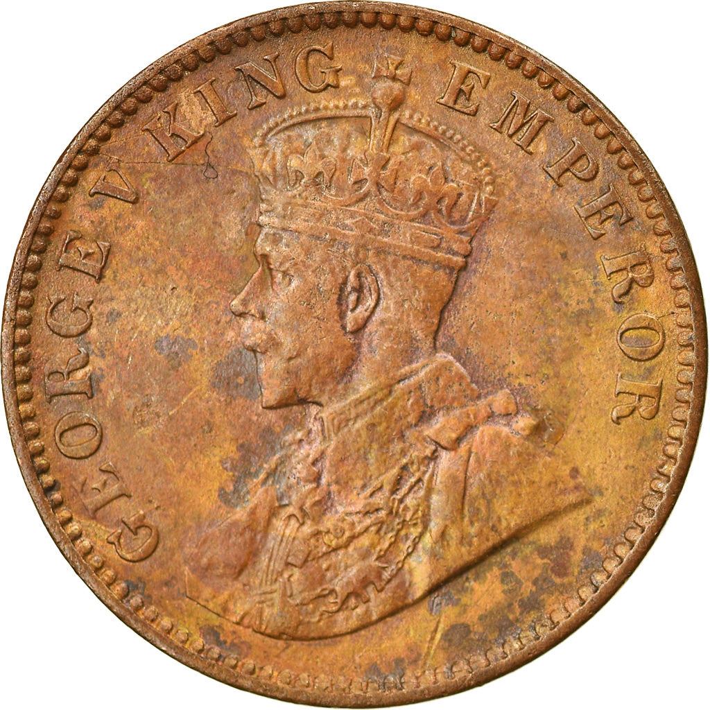 India - British | 1/4 Anna Coin | King George V | Km:512 | 1912 - 1936