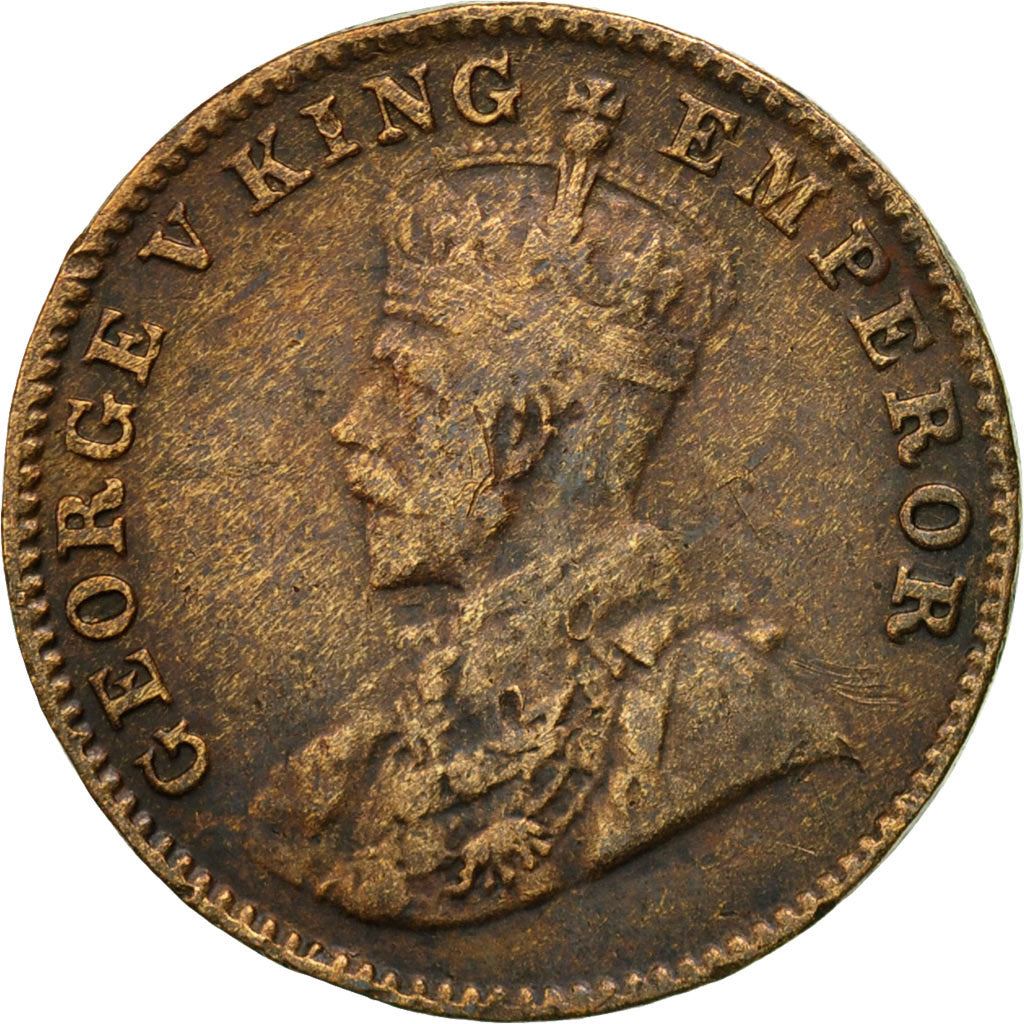 India - British | 1/4 Anna Coin | King George V | Km:512 | 1912 - 1936