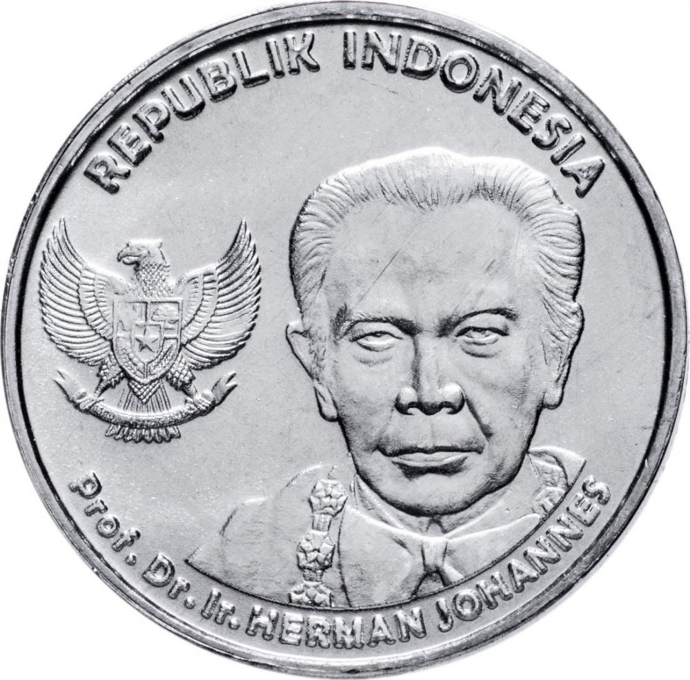 Indonesia 100 Rupiah Herman Johannes Coin KM71 2016