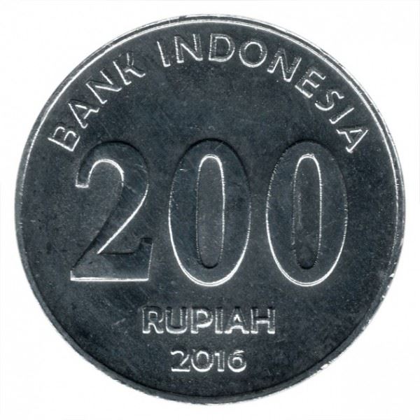 Indonesia 200 Rupiah Dr. Tjiptomangunkusumo Coin KM72 2016