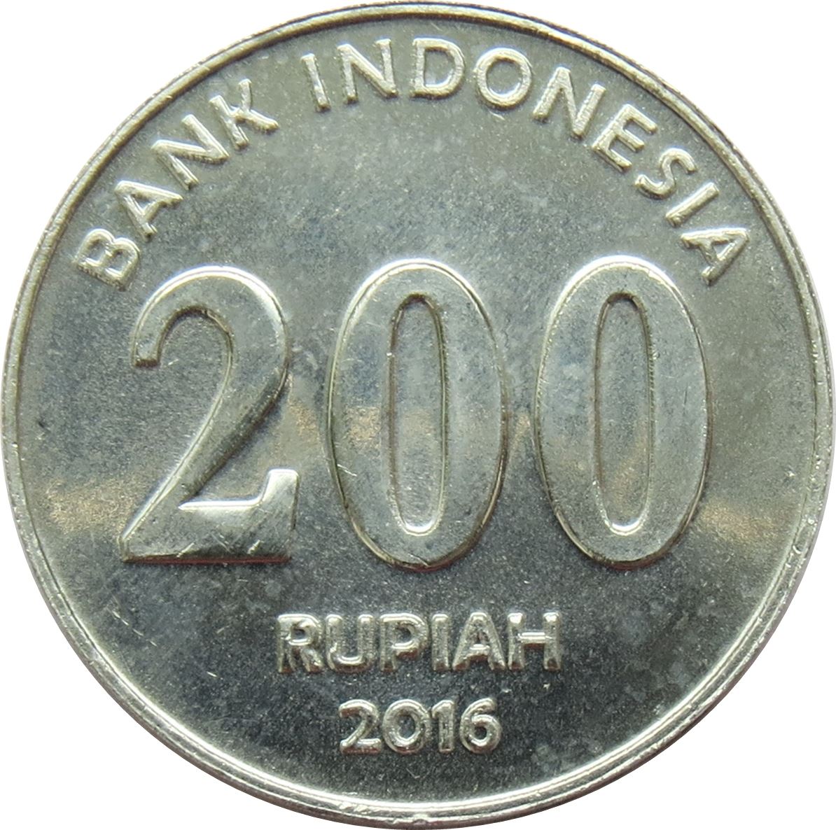 Indonesia 200 Rupiah Dr. Tjiptomangunkusumo Coin KM72 2016