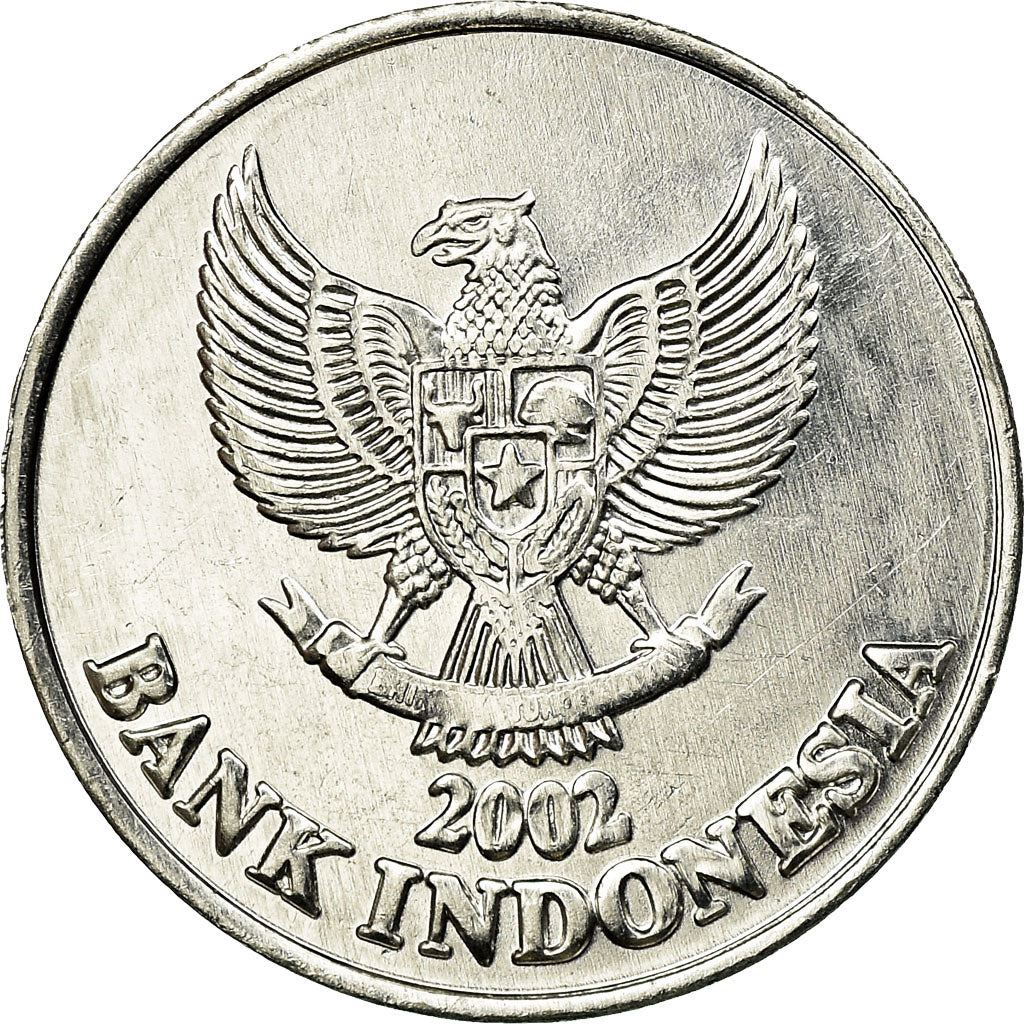 Indonesia 50 Rupiah Coin | Black Naped Oriole | KM60 | 1999 - 2003