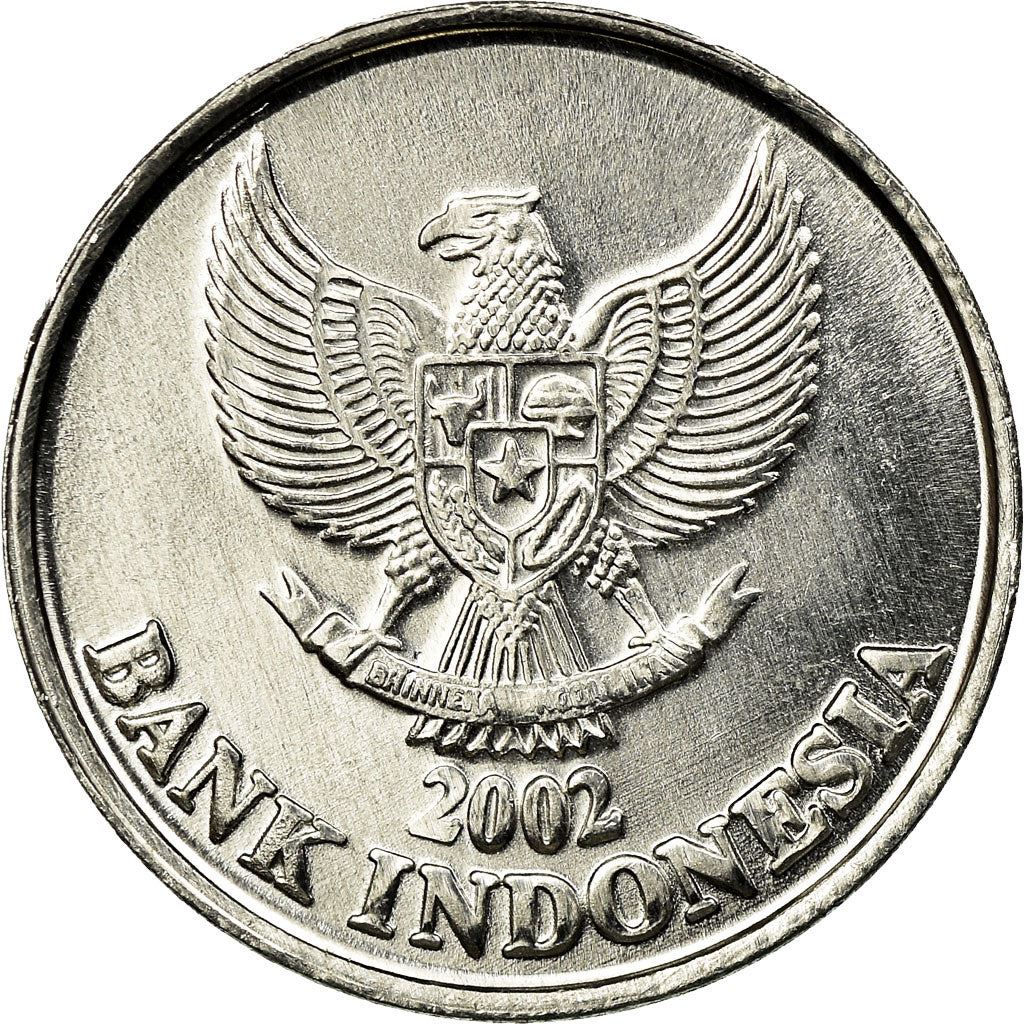 Indonesia 50 Rupiah Coin | Black Naped Oriole | KM60 | 1999 - 2003