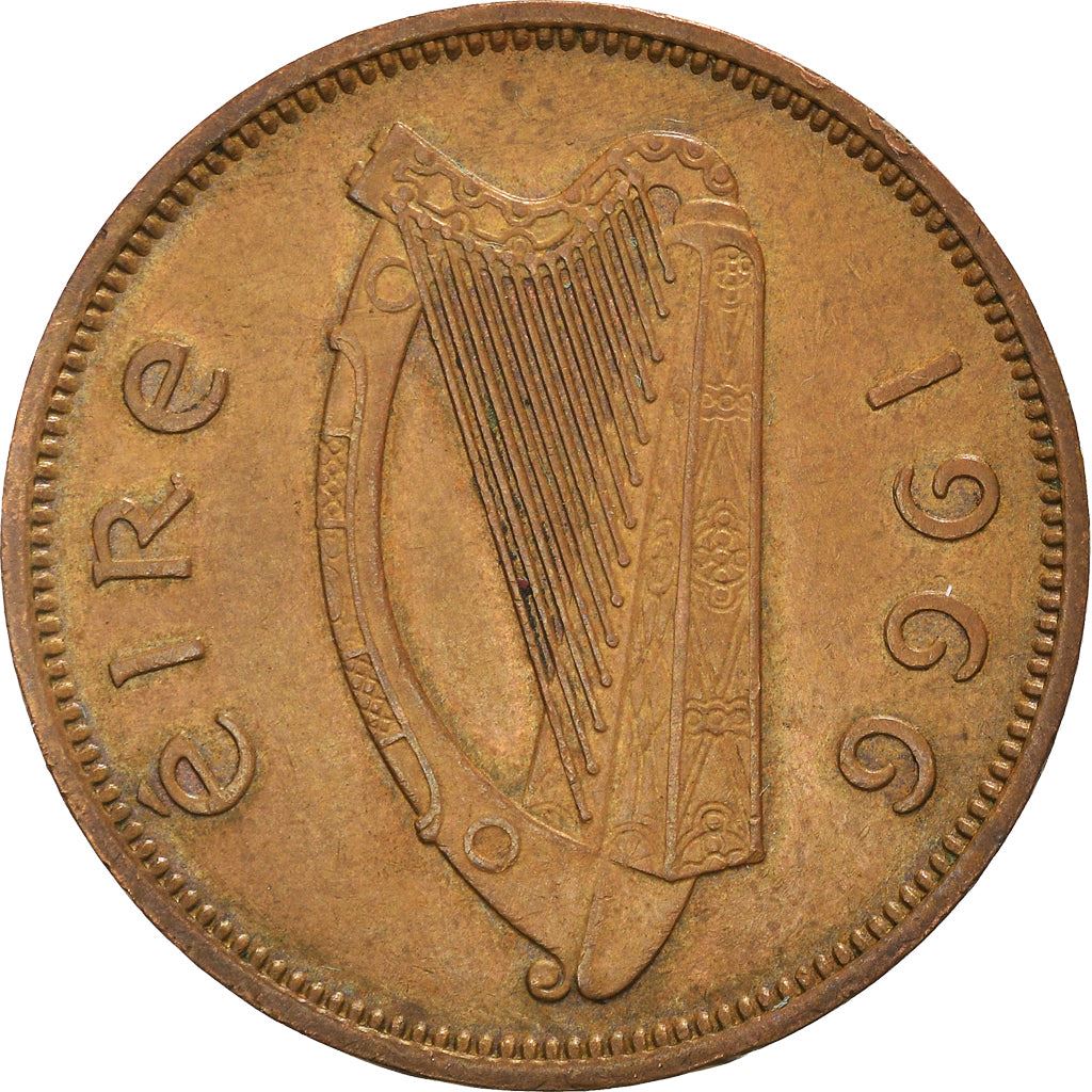 Ireland Coin Irish ½ Pingin | Swine | Harp | KM10 | 1939 - 1967