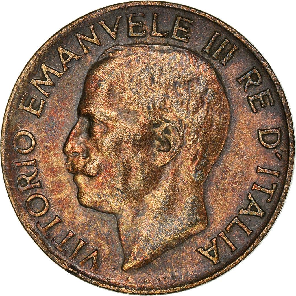 Italy Coin 5 Centesimi - Vittorio Emanuele III | Ear of Wheat | KM59 | 1919 - 1937