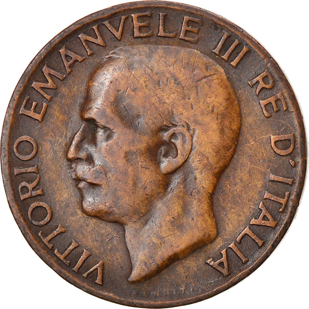 Italy Coin 5 Centesimi - Vittorio Emanuele III | Ear of Wheat | KM59 | 1919 - 1937