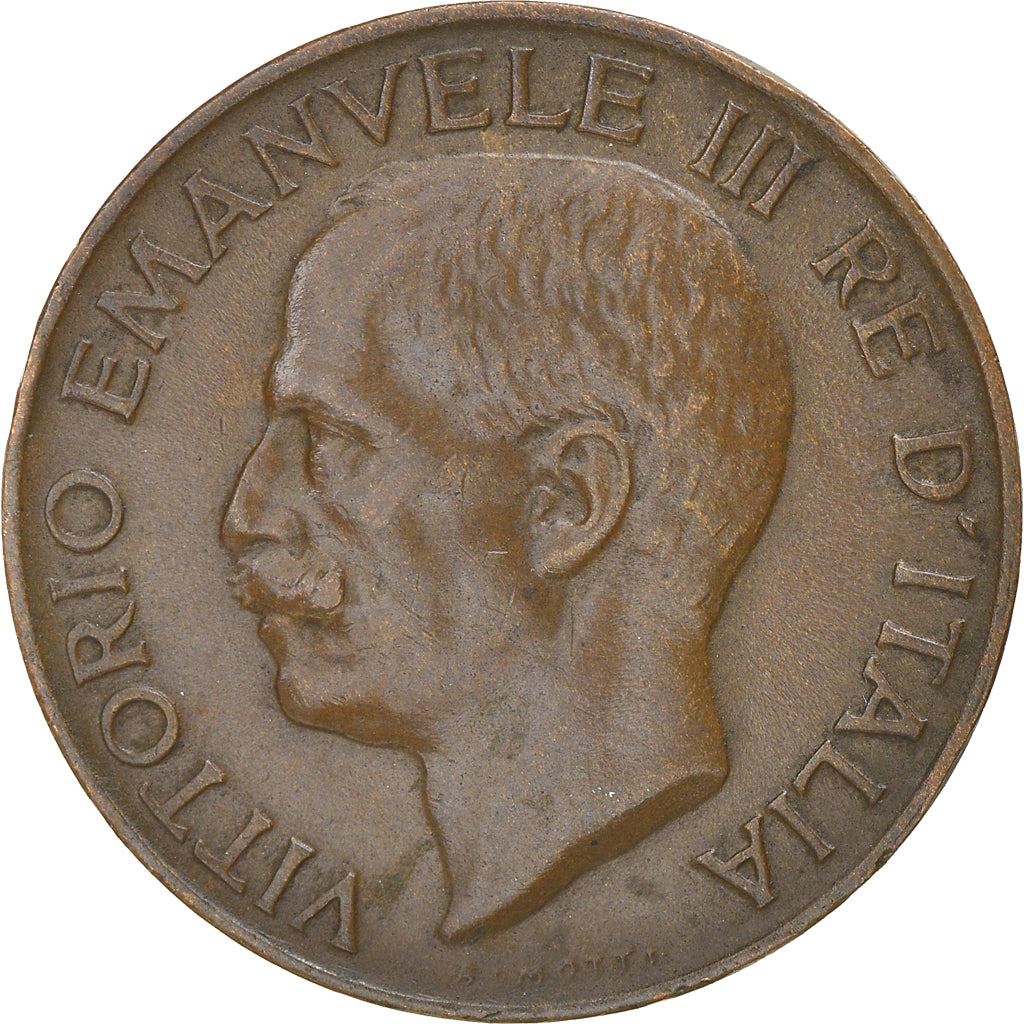 Italy Coin 5 Centesimi - Vittorio Emanuele III | Ear of Wheat | KM59 | 1919 - 1937