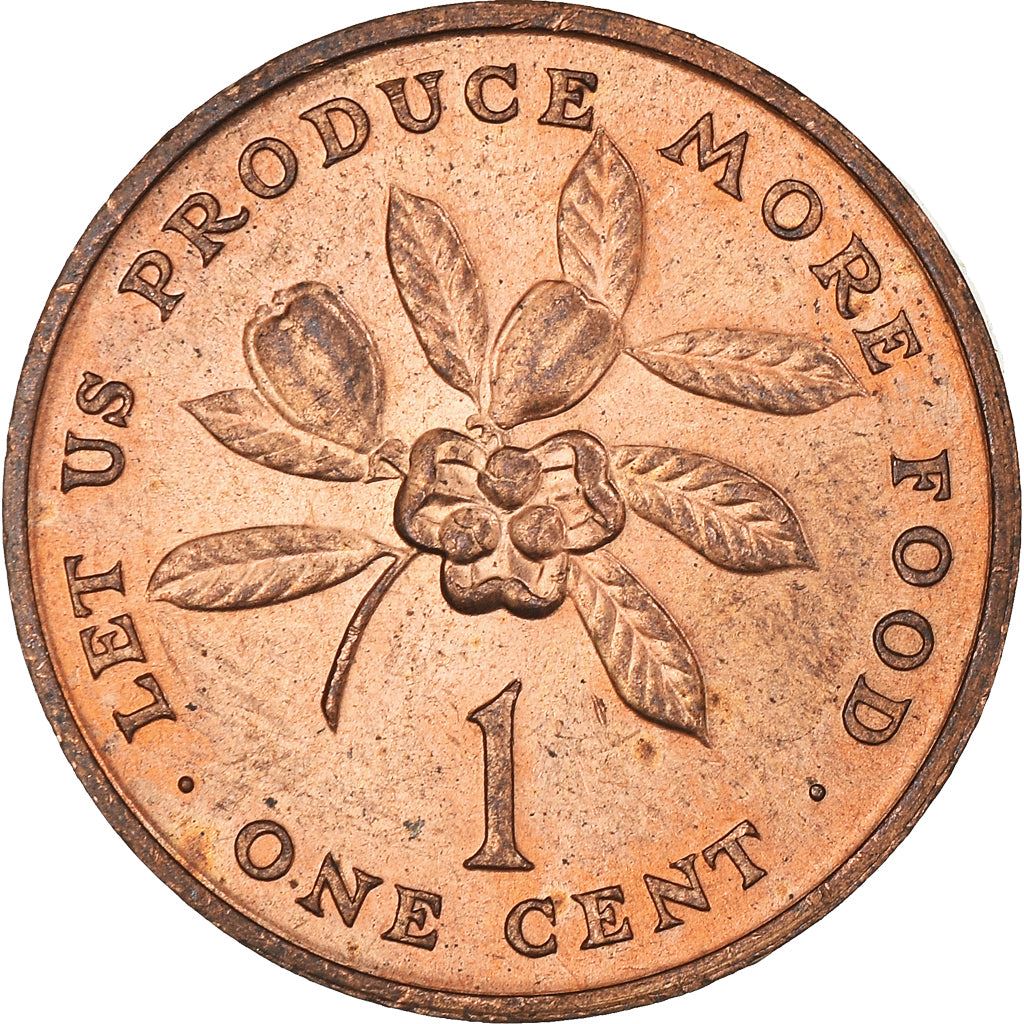 Jamaica | 1 Cent Coin | F.A.O. | Km:52 | 1971 - 1974