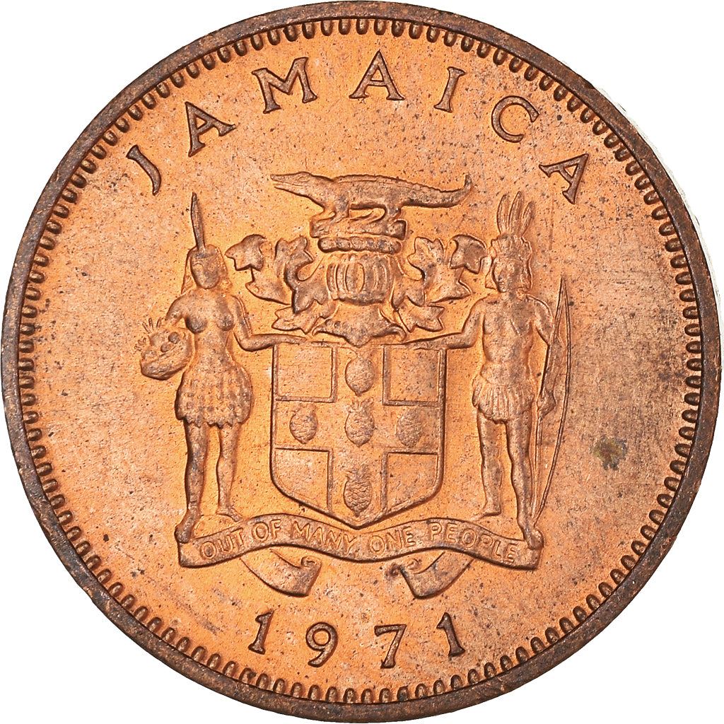 Jamaica | 1 Cent Coin | F.A.O. | Km:52 | 1971 - 1974