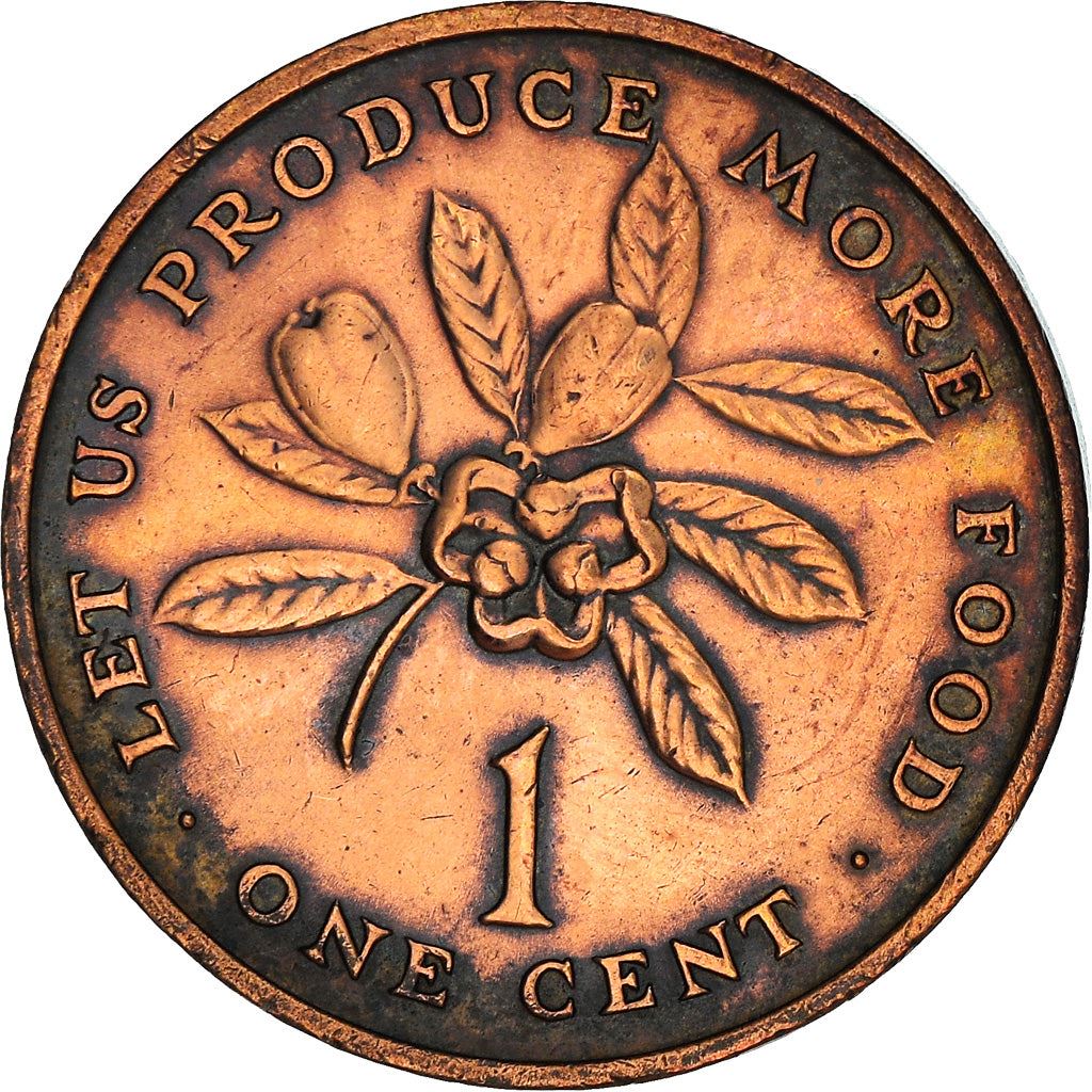 Jamaica | 1 Cent Coin | F.A.O. | Km:52 | 1971 - 1974