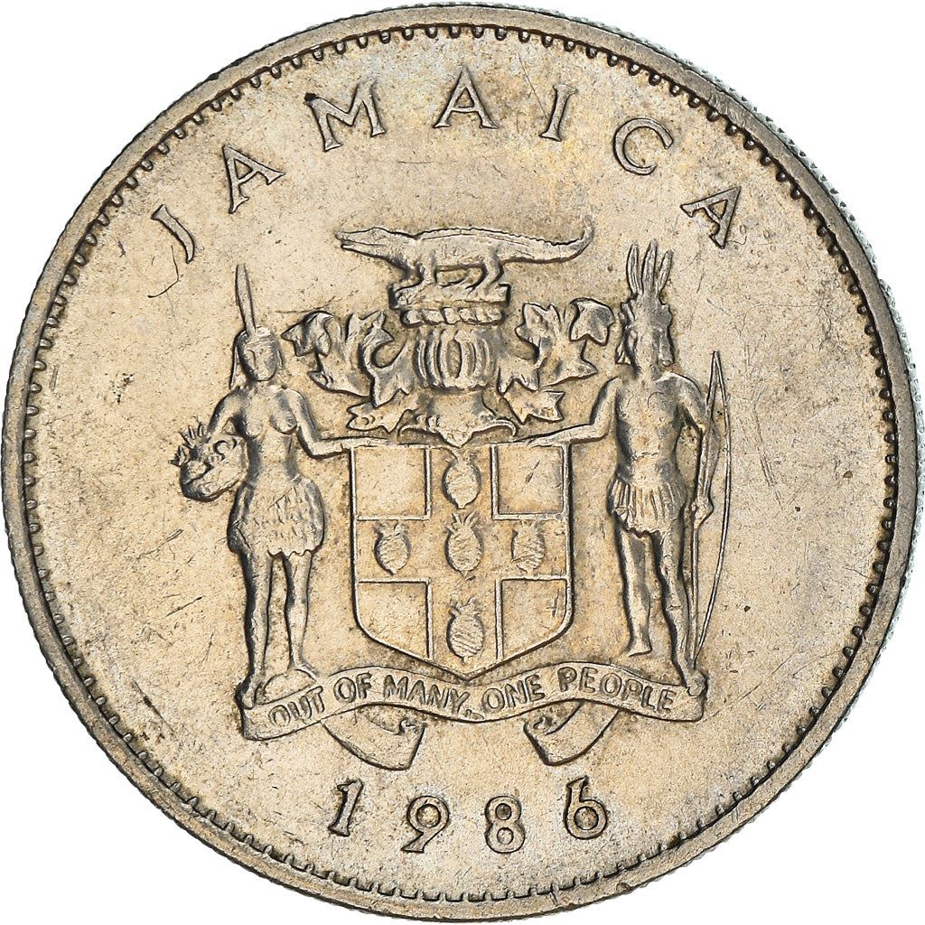 Jamaica | 10 Cents Coin | Butterfly | Km:47 | 1969 - 1989