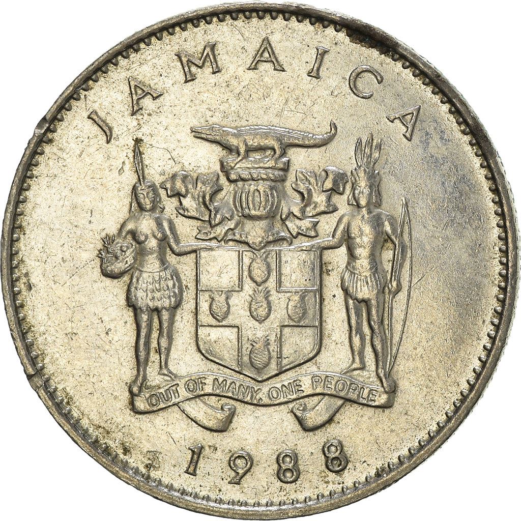 Jamaica | 10 Cents Coin | Butterfly | Km:47 | 1969 - 1989