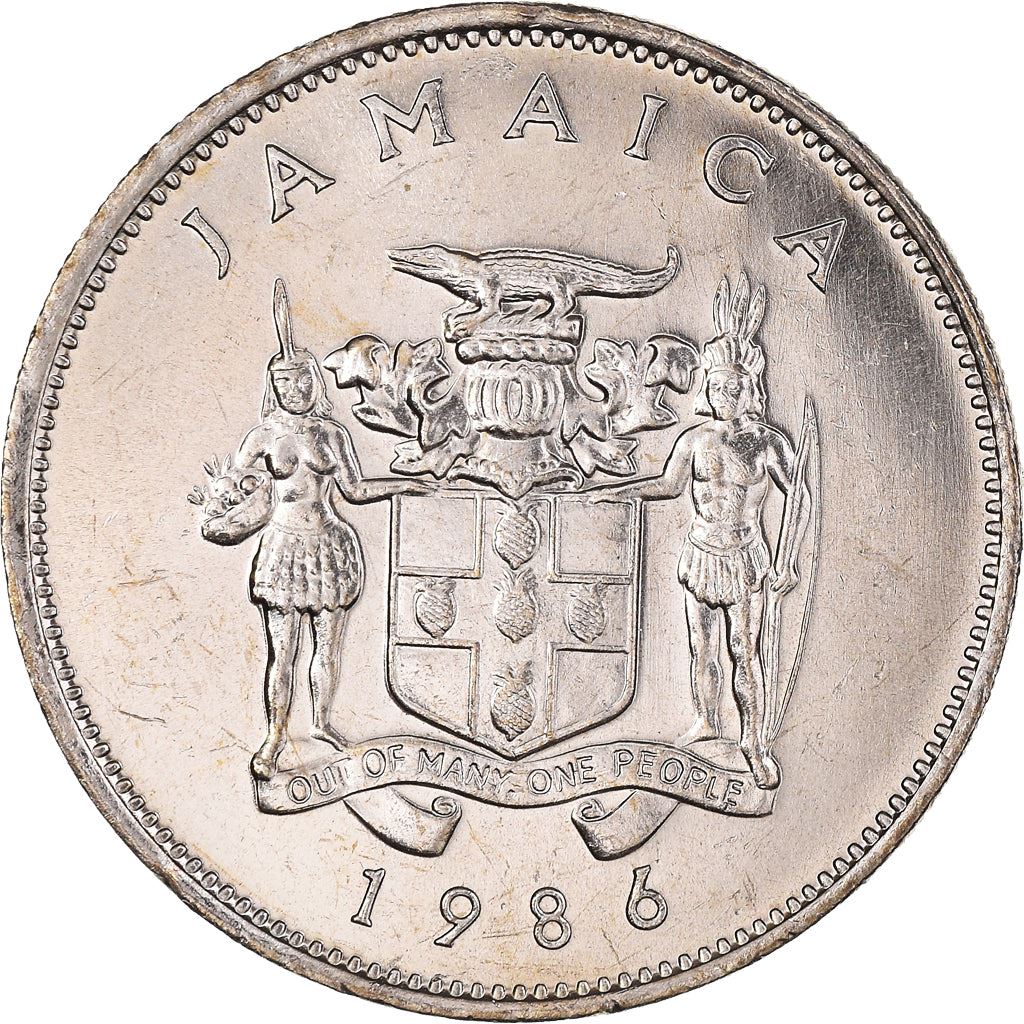 Jamaica | 20 Cents Coin | Figs | Km:120 | 1981 - 1988