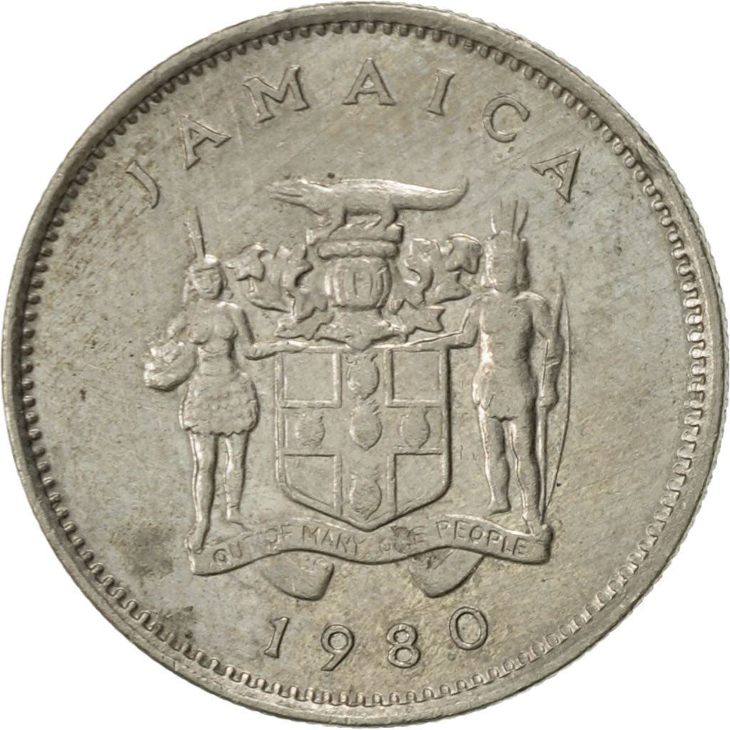 Jamaica | 5 Cents Coin | Crocodile | Km:46 | 1969 - 1989