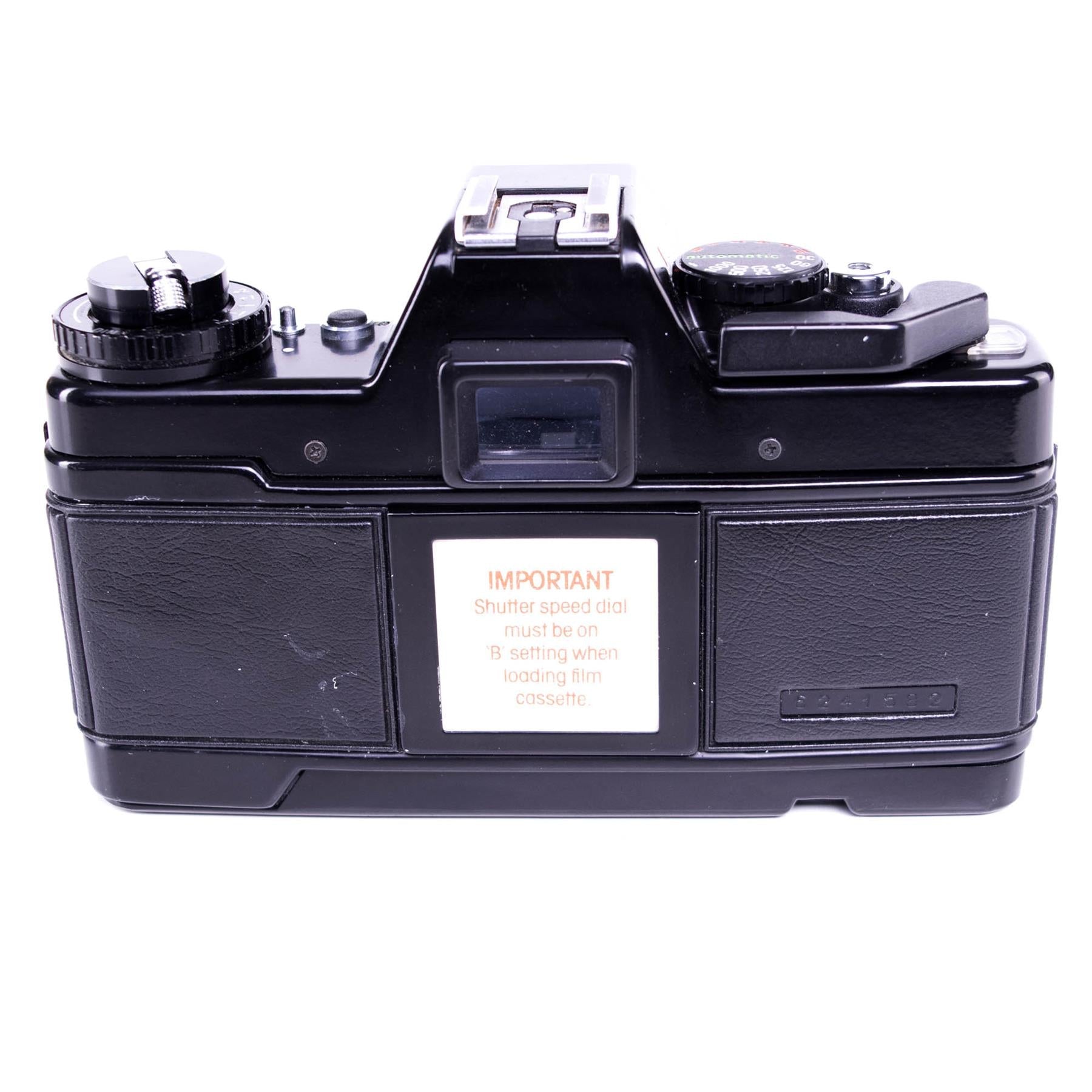 Jenaflex AM-1 Camera | Prakticar 28mm f2.8 lens | Black | DDR | B mount | 1985