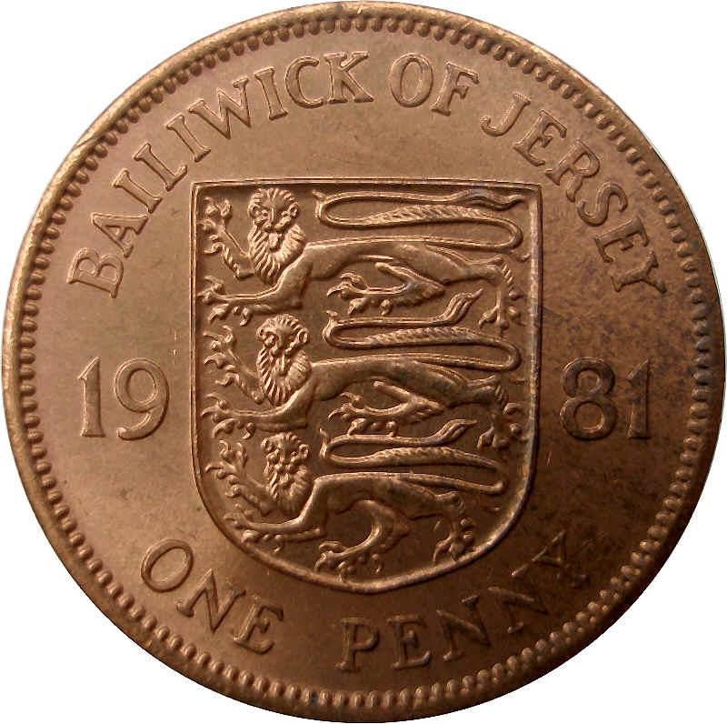 Bailiwick of jersey store 1p 1994 value