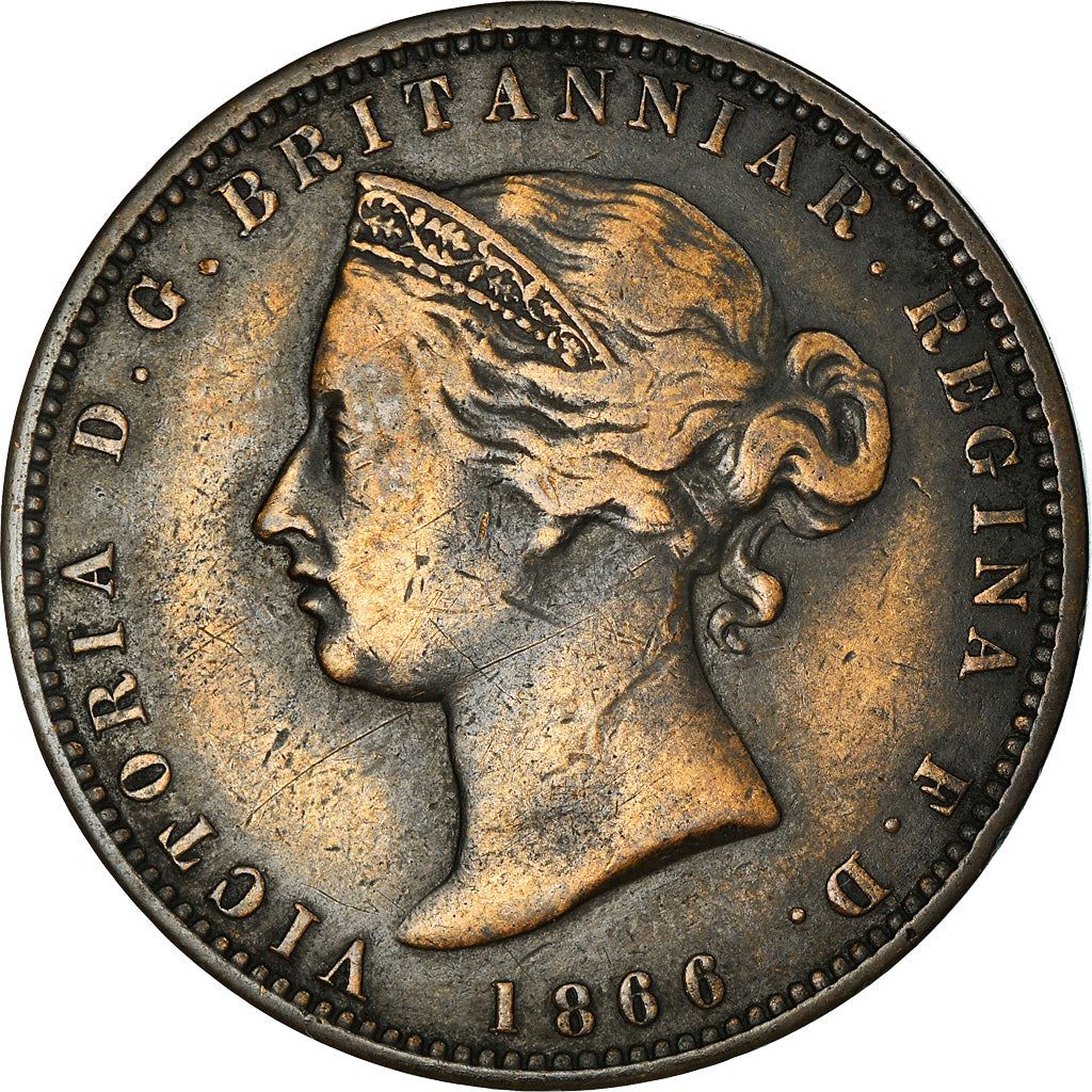 Jersey 1/13 Shilling Coin | Queen Victoria | Shield | KM5 | 1866 - 1871