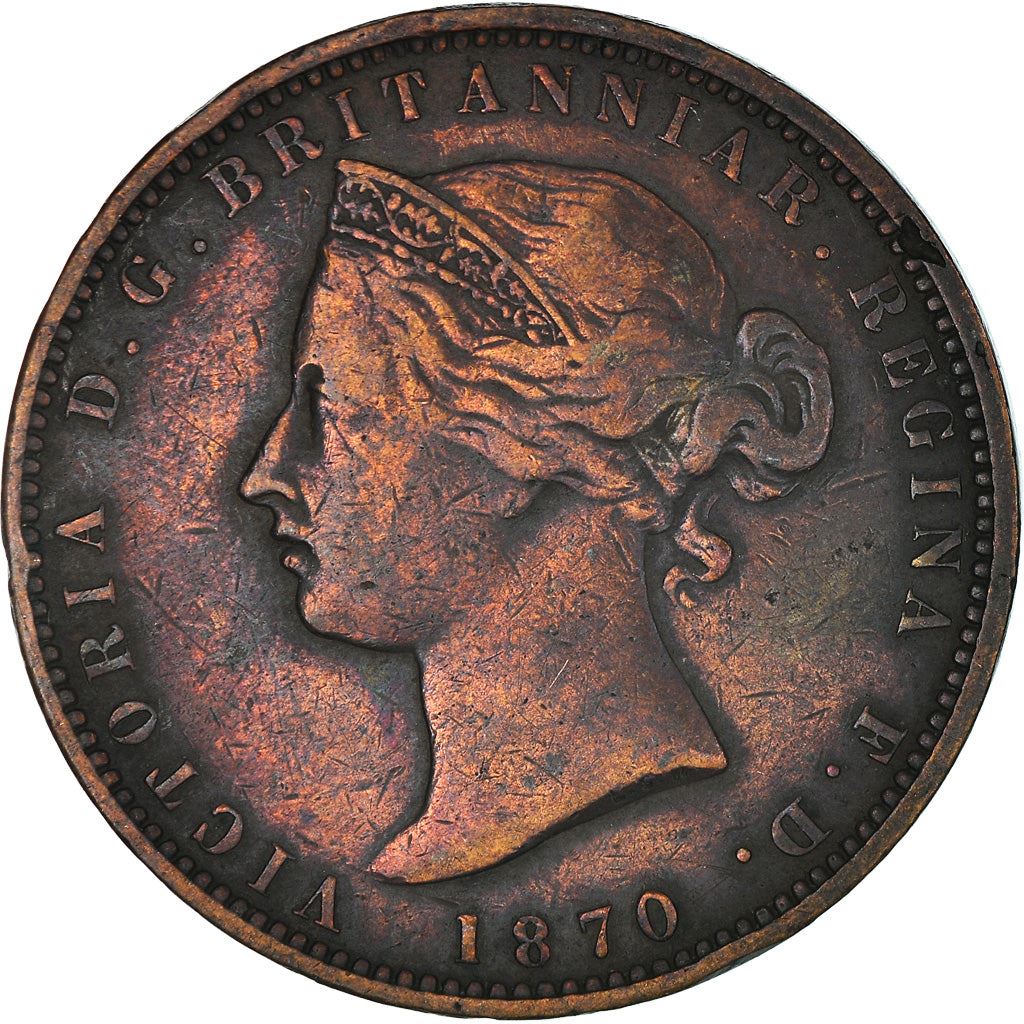 Jersey 1/13 Shilling Coin | Queen Victoria | Shield | KM5 | 1866 - 1871