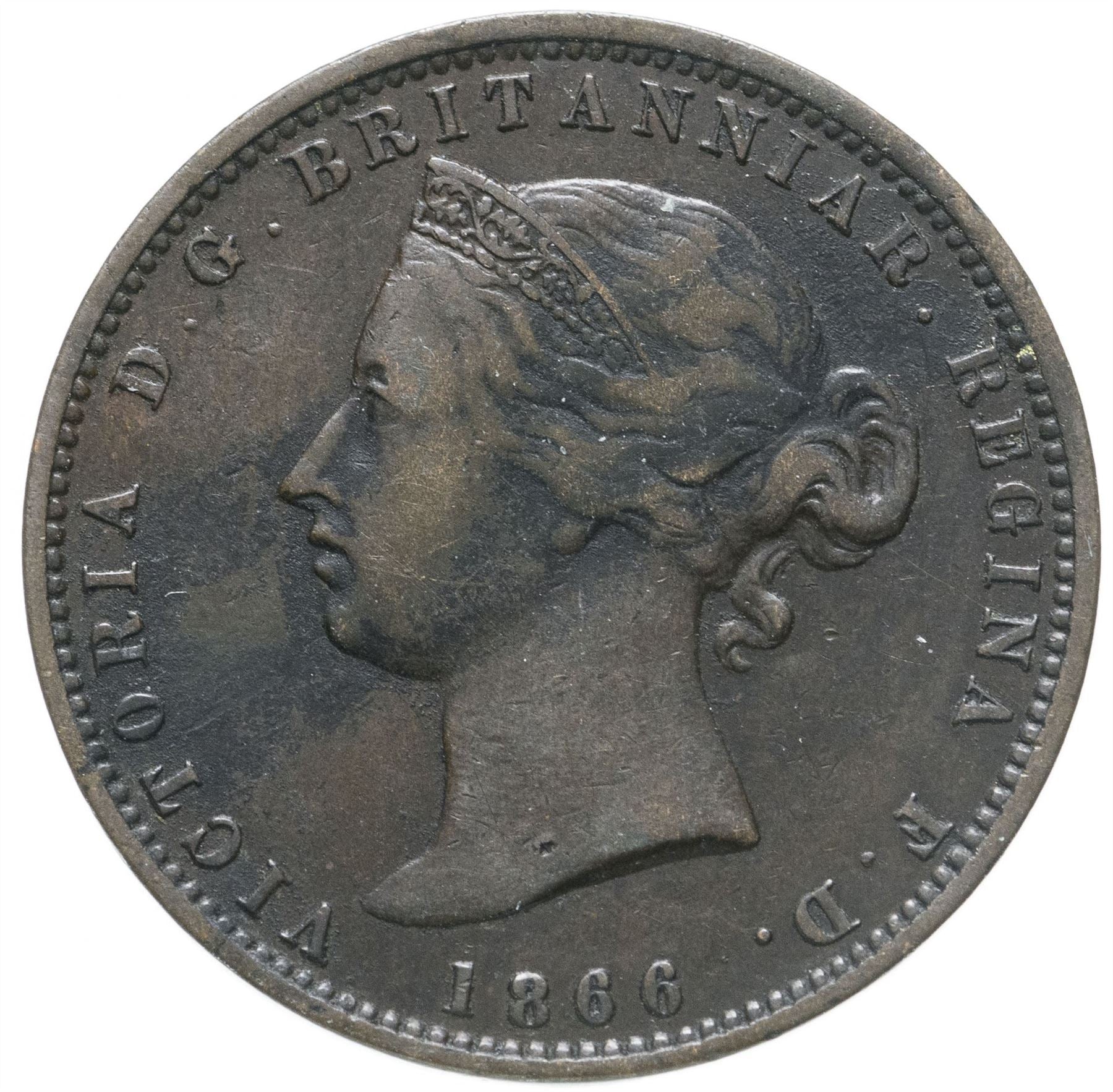 Jersey 1/13 Shilling Coin | Queen Victoria | Shield | KM5 | 1866 - 1871