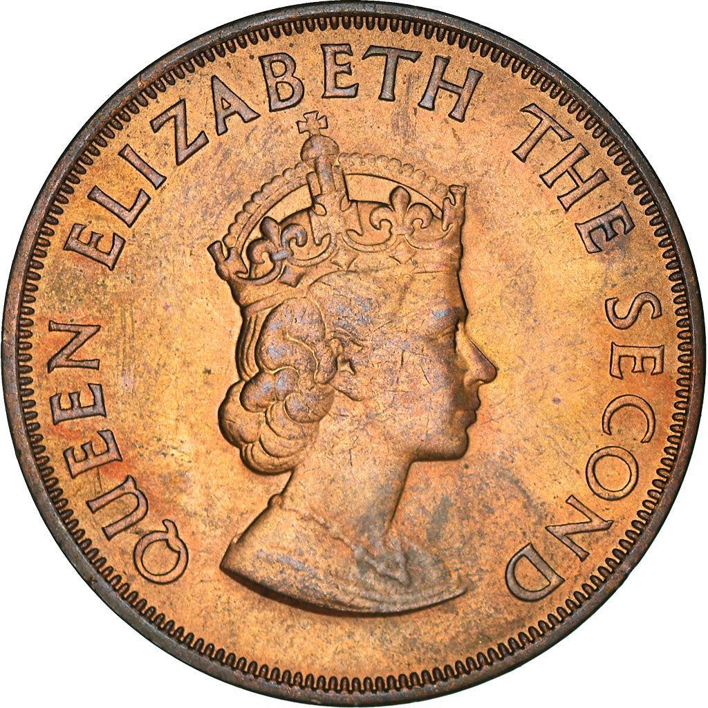 Jersey Coin Islander 1/12 Shilling | Queen Elizabeth II | Lions | Shield | KM23 | 1960