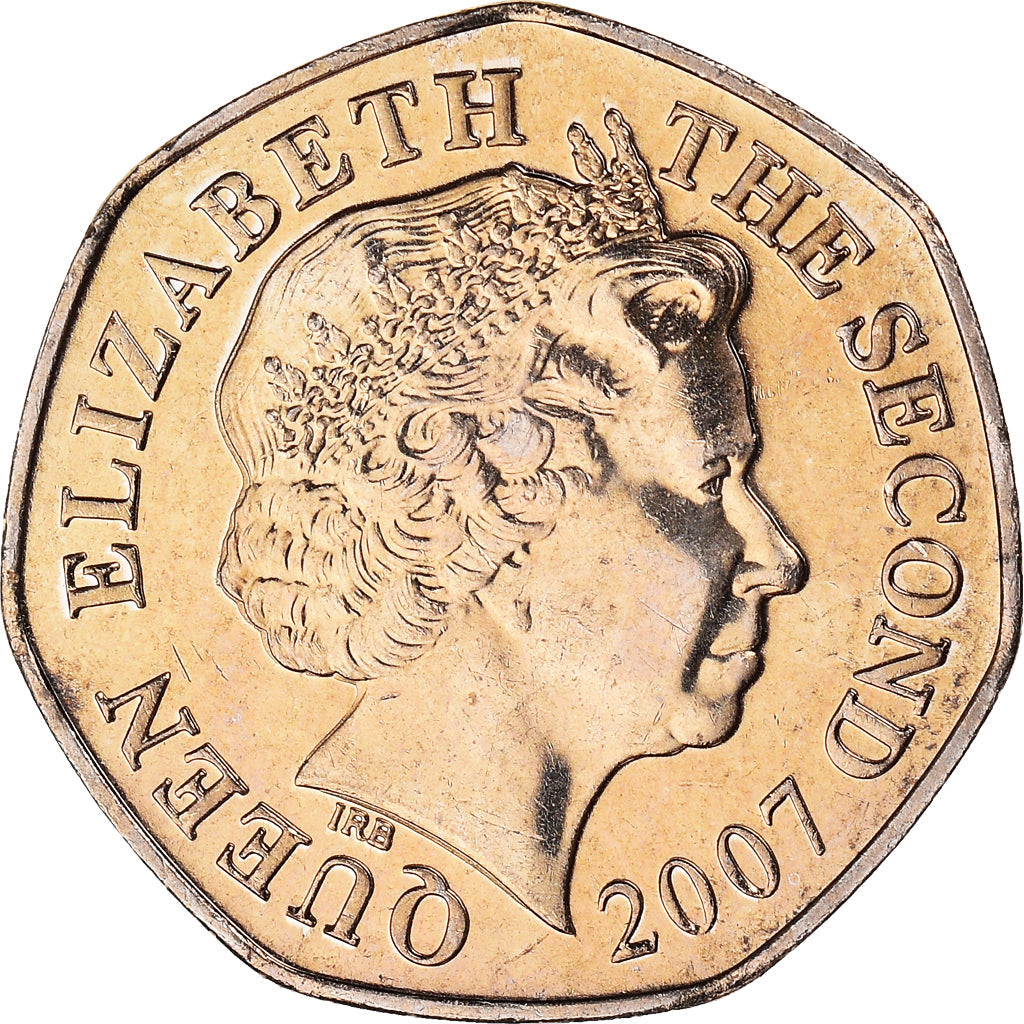 Jersey Coin Islander 20 Pence | Queen Elizabeth II | Corbière Lighthouse | Tiara | KM107 | 1998 - 2016