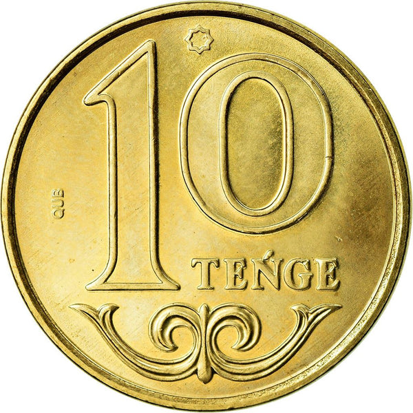 Kazakhstan | 10 Tenge Coin | Magnetic | Km:461 | 2019 - 2023