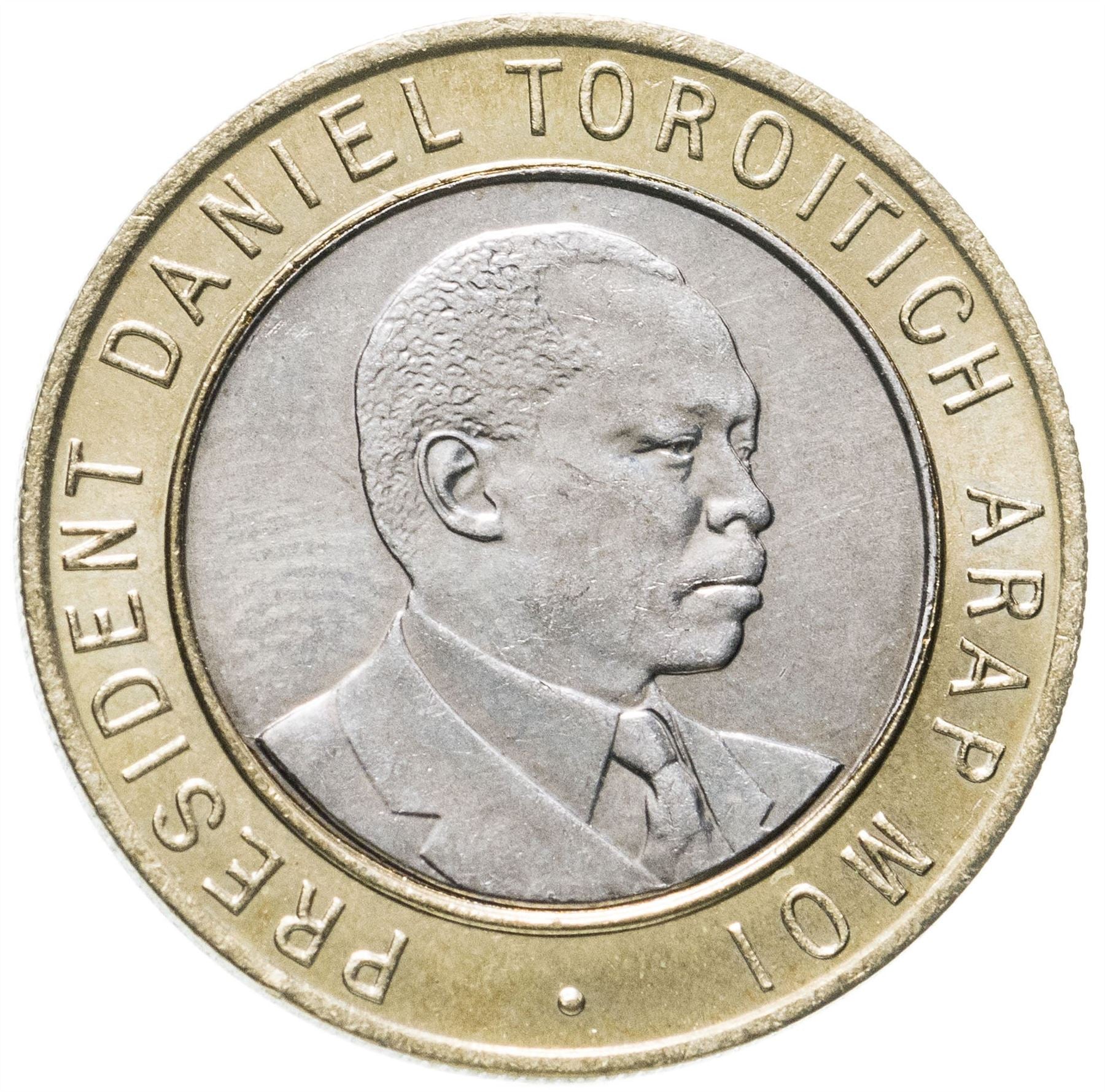 Kenya 10 Shillings Coin | KM27 | 1994 - 1997